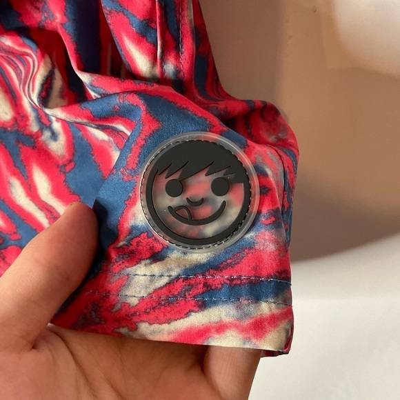 Neff Swim Trunks Tie Dye Print Size Xlarge - Picture 5 of 7